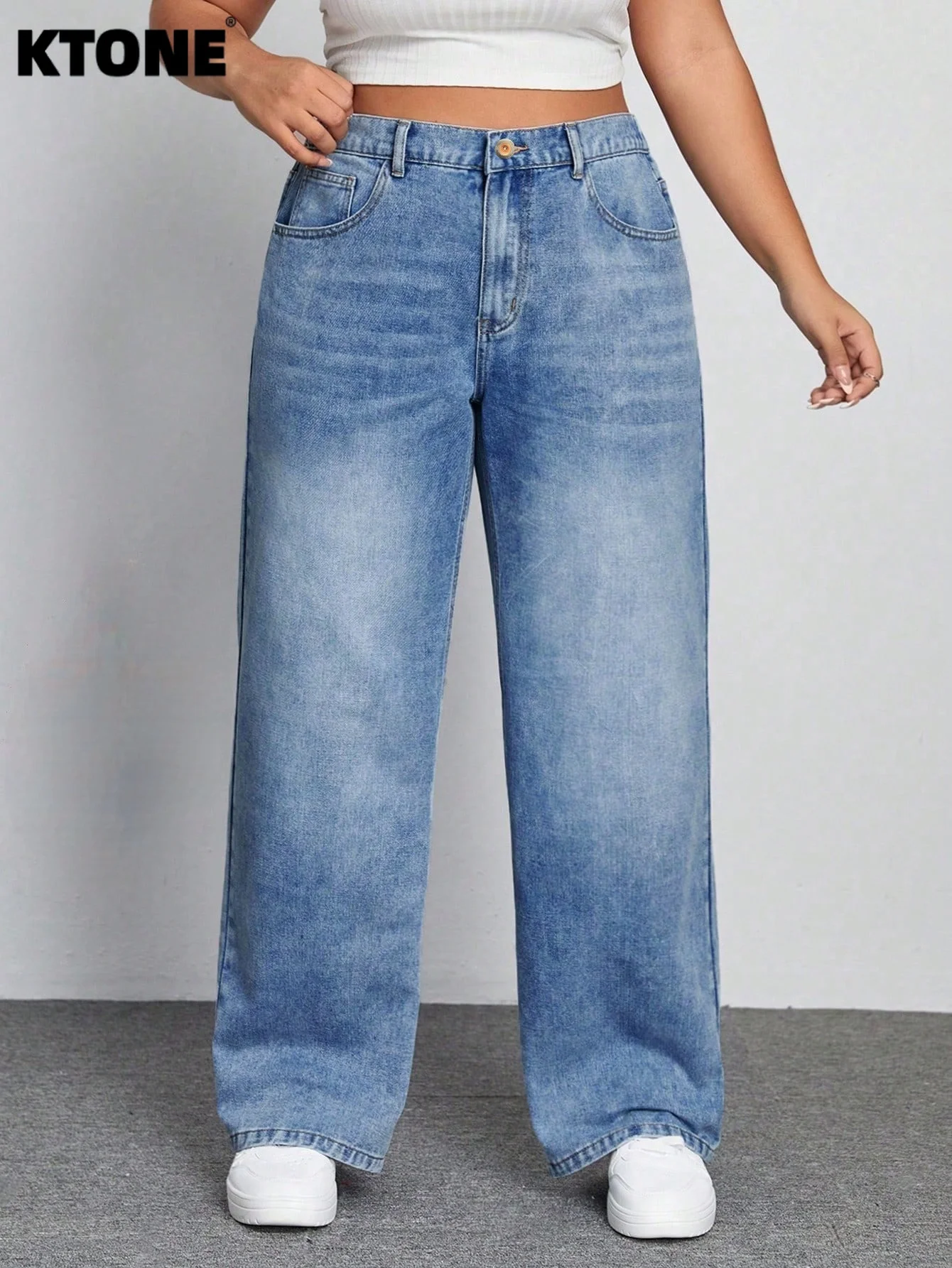 

Streetwear Jeans Unisex Blue Baggy Pants Hip Hop Style Drip Original No accessories or belts included