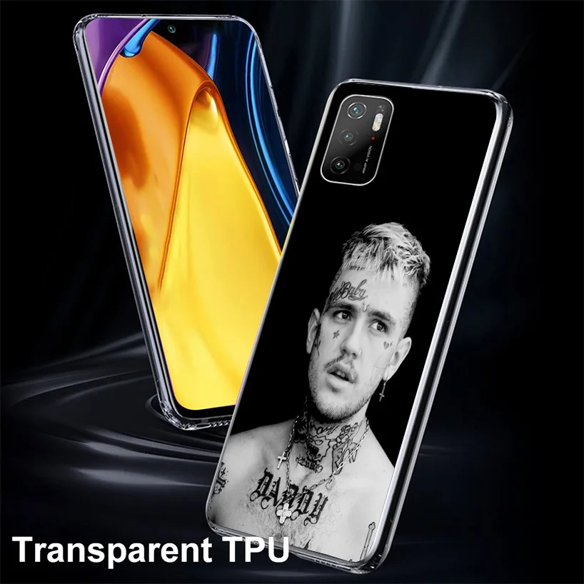 Lil Peep Singer Phone Case For Xiaomi Poco X7 X6 X5 X4 X3 Nfc F6 F5 Pro F4 Gt F3 F2 F1 M5S M4 M3 Personalized Print Cover