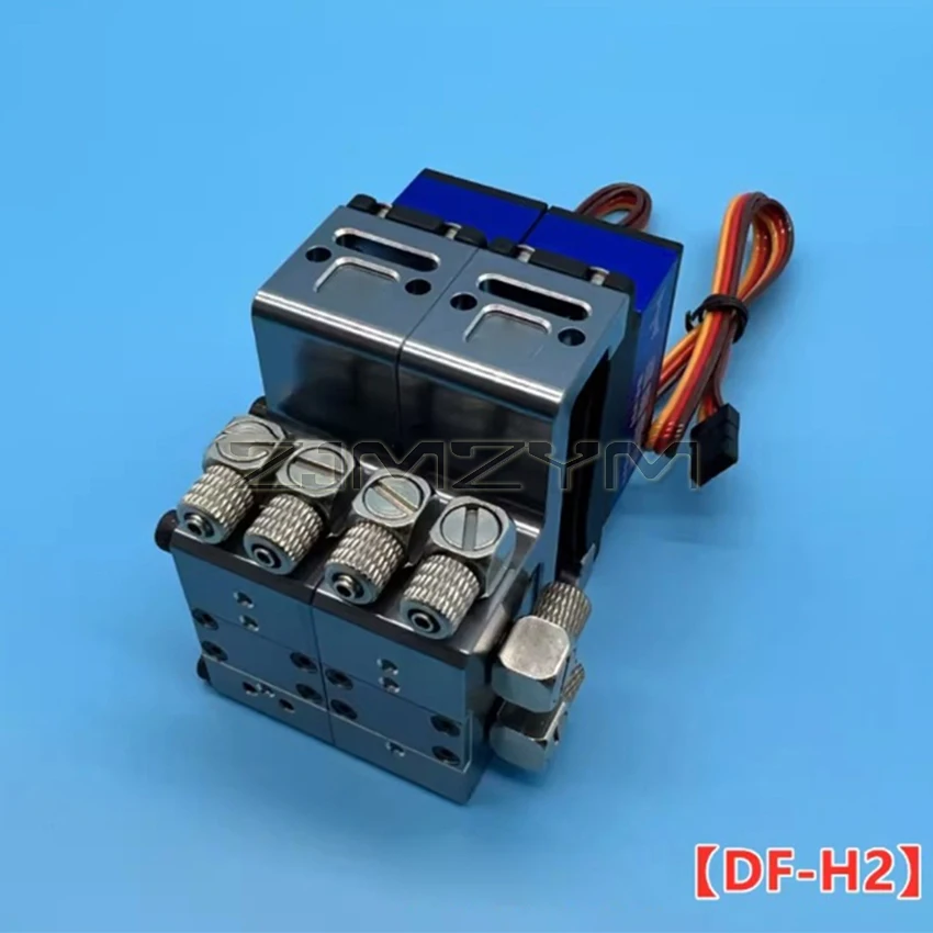 DF-H2/3/4/5 Hydraulic Directional Valve RC Hydraulic Reversing Valve Swivel Hydraulic Valve for RC Excavator Model Accessories