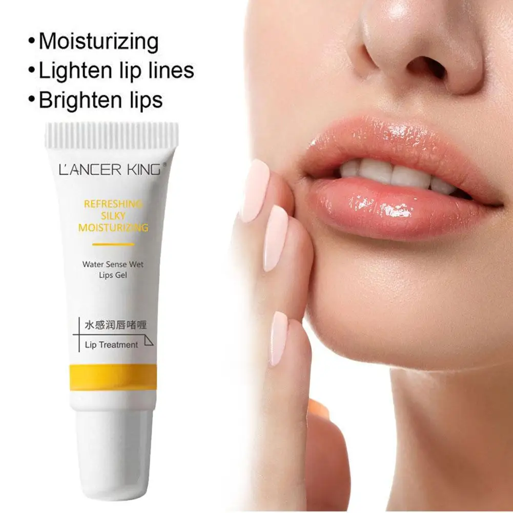 Lips Moisturizing Gel Exfoliating Remove Dead Skin Lips Lightening Smooth 8g Whitening Nourish Care Fine Lips Lines I0G6