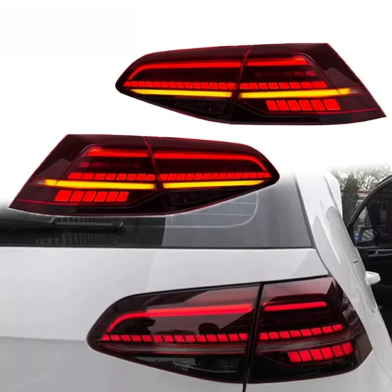 

LED Tail Lights Assembly For Golf 7 7.5 2013-2020 Dynamic Streamer Turn Signal DRL Rear Lamp Car Modified Accessories