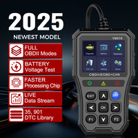 YM519 OBD2 Code Reader Code Reader Battery Tester Fault Code Scanner Check Engine System Multi-language Car Diagnostic Tool