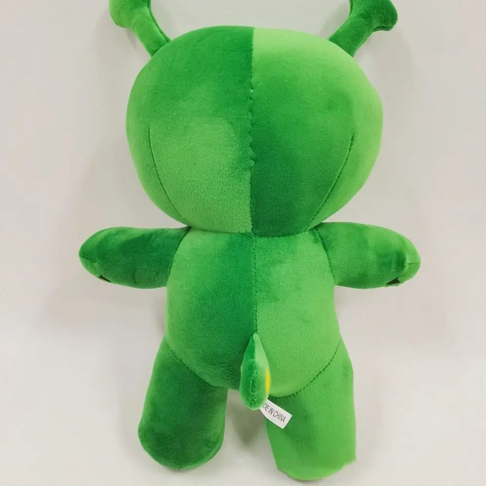 لطيف 18/34 سنتيمتر الغريبة ألعاب من نسيج مخملي لينة عيون كبيرة محشوة دمى على شكل حيوانات كامل الأخضر الراحة دمية هدايا عيد ميلاد الأطفال #4