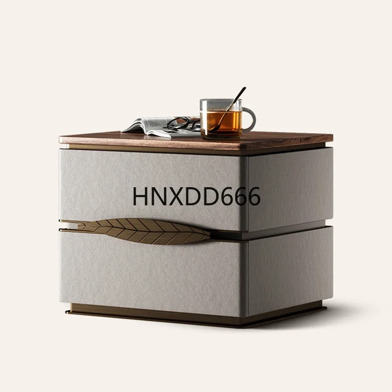 bedside table master bedroom light luxury bedside table household