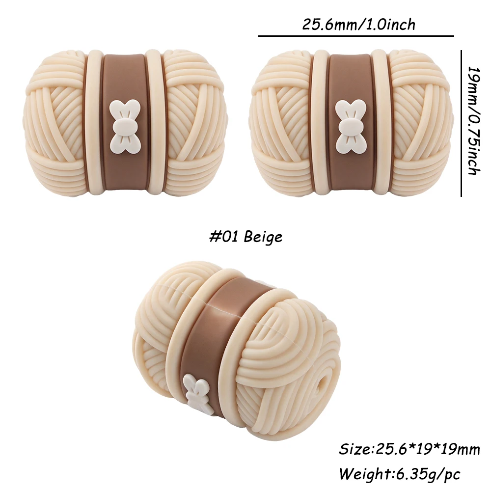 0000 Fee 3D Focal Bead in the shape of Woolen Ball For Jewelry Making DIY Earrings Bracelet Pen Accessories