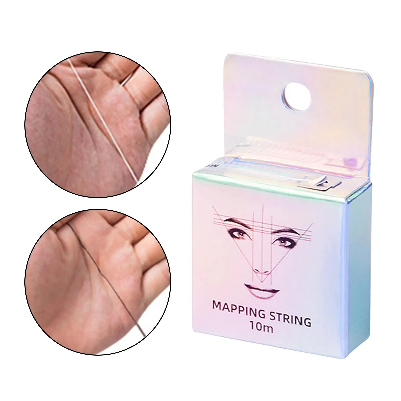 10M Mapping Pre-Ink String Microblading Brow Mapping Make Up Dyeing Liners for