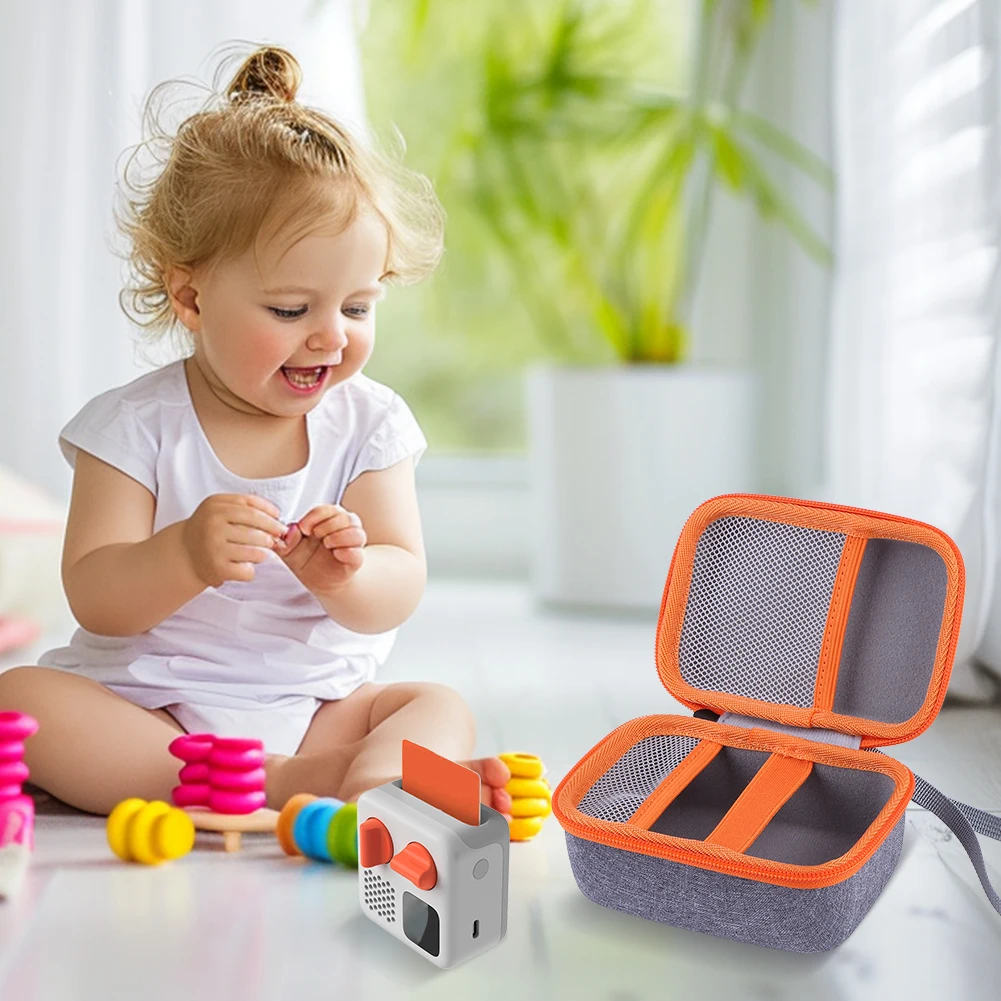 حافظة راديو وبطاقات حقيبة تخزين للسفر للأطفال مشغل الصوت والموسيقى وحامل بطاقات لمشغل الصوت الصغير Yoto إصدار 2024