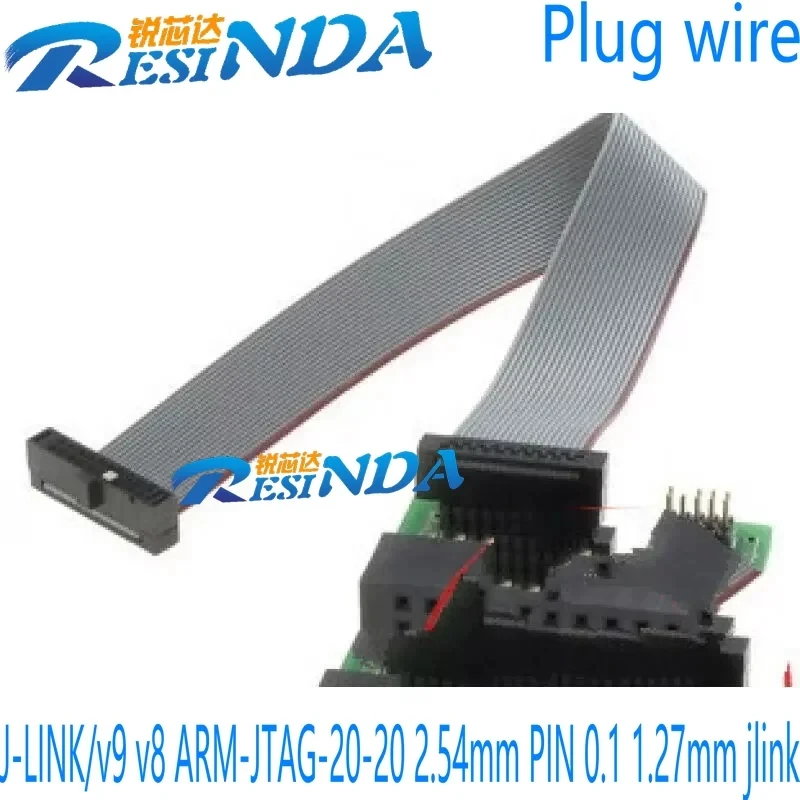 

J-LINK/v9 v8 ARM-JTAG-20-20 2,54 мм PIN 0,1 1,27 мм jlink 100% новый и оригинальный