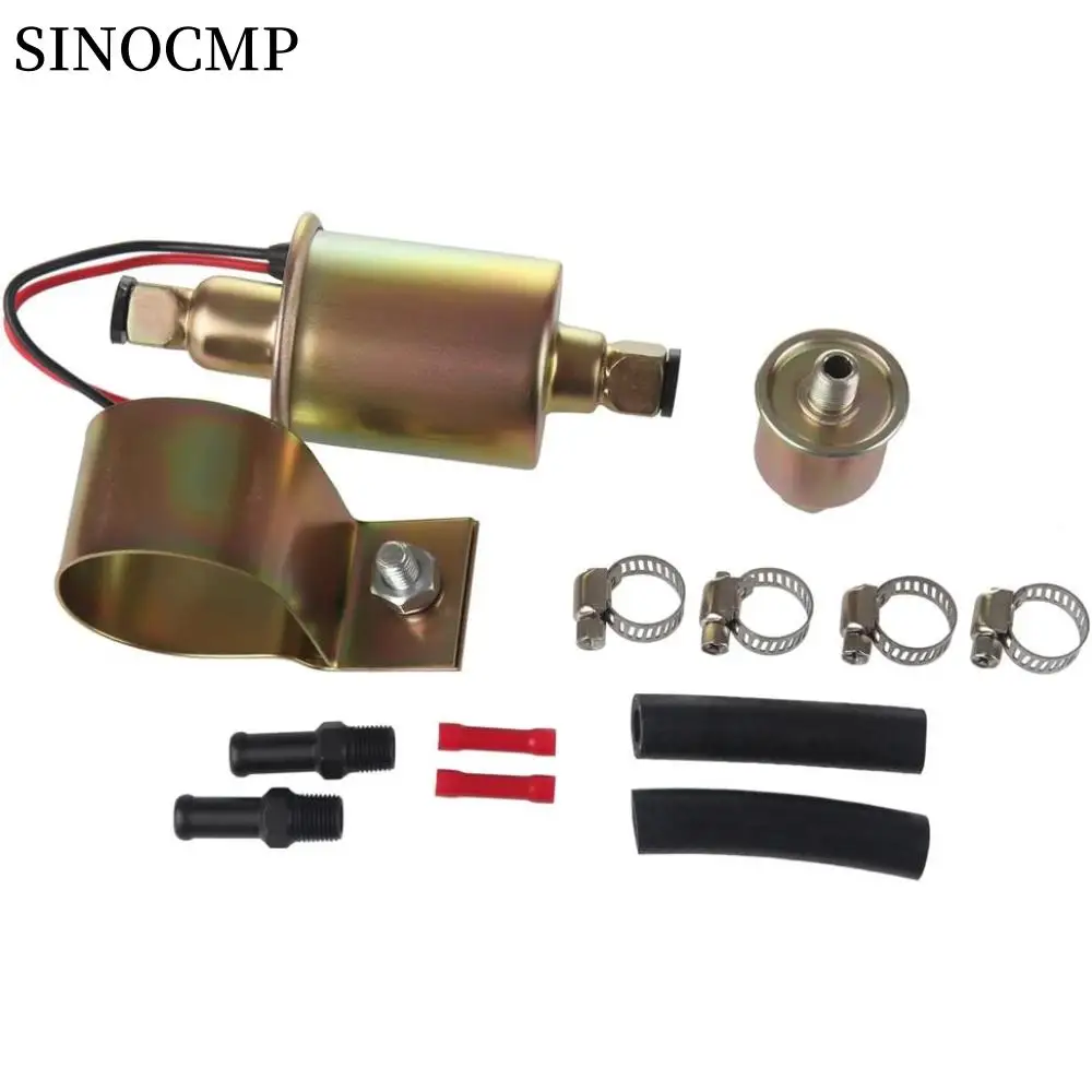 

12 В GA8012S E8012S Универсальный электрический топливный насос высокого давления (5-9 фунтов на квадратный дюйм) Насос для перекачки топлива Внешний электрический топливный насос