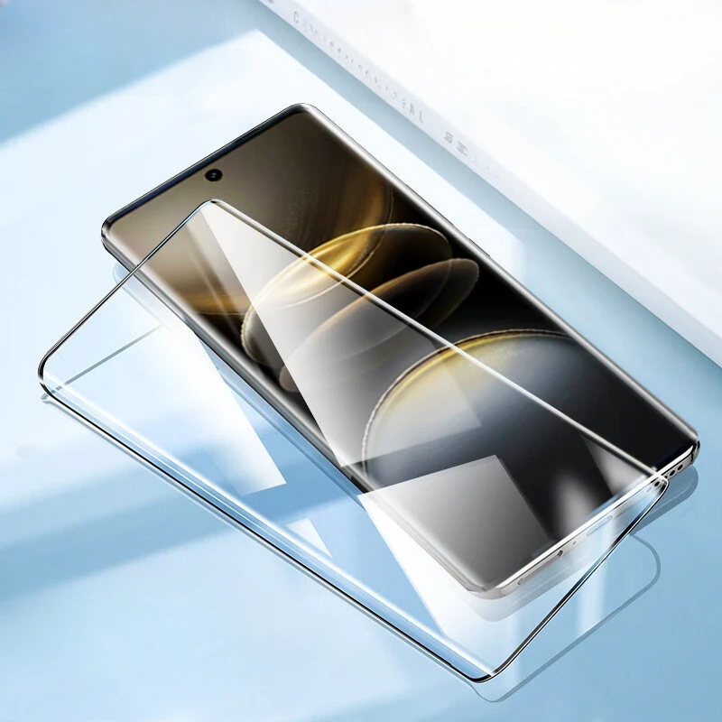 3D Curved Tempered Glass For Vivo X100 Ultra X100S Pro Screen Protector On VIVO X100Pro X100S Pro 9H Clear Anti Blue Glass