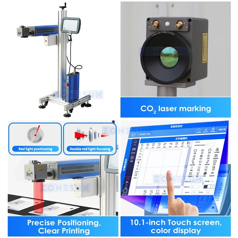 ZONESUN Automatic Granule Packaging Machine Particle Bottling Production Line Grain Solid Bottle Filling Capping ZS-FAL180Z9
