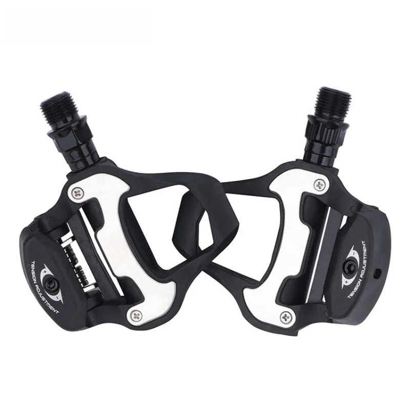 Ultralight Aluminum Alloy Road Bicycle Pedals with Self-Locking System for Cycling Shoes and Accessories