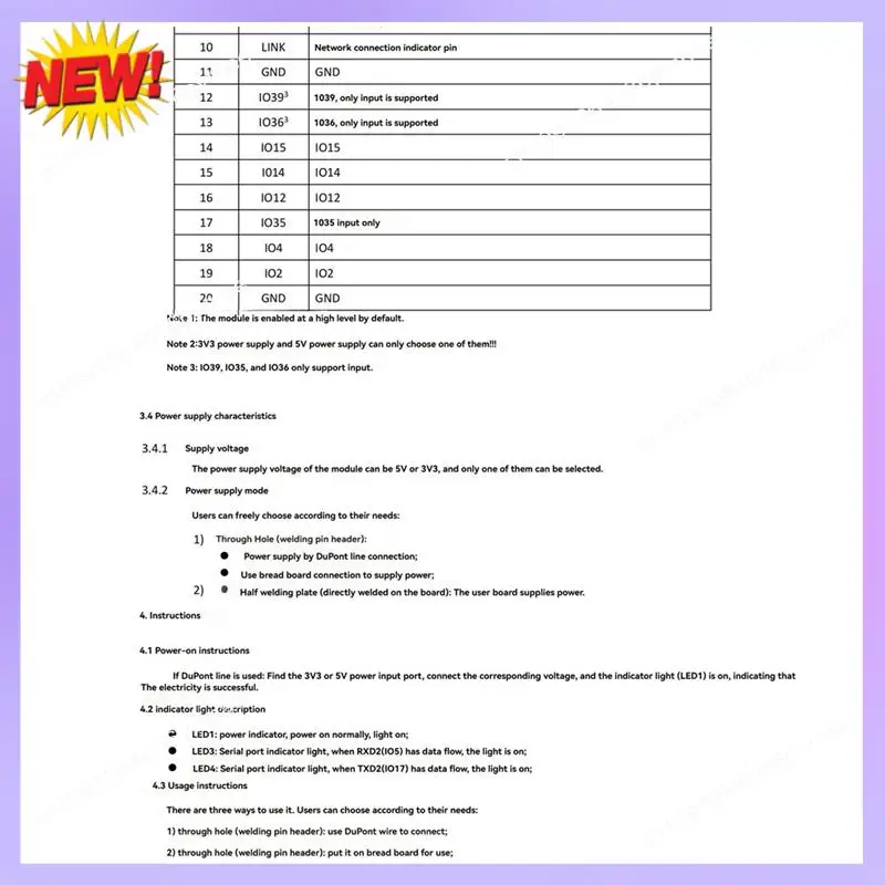 T24C WT32-ETH01 ESP32 Módulo Sem Fio Porta Serial Rede Bluetooth + Wifi Combo Gateway Module