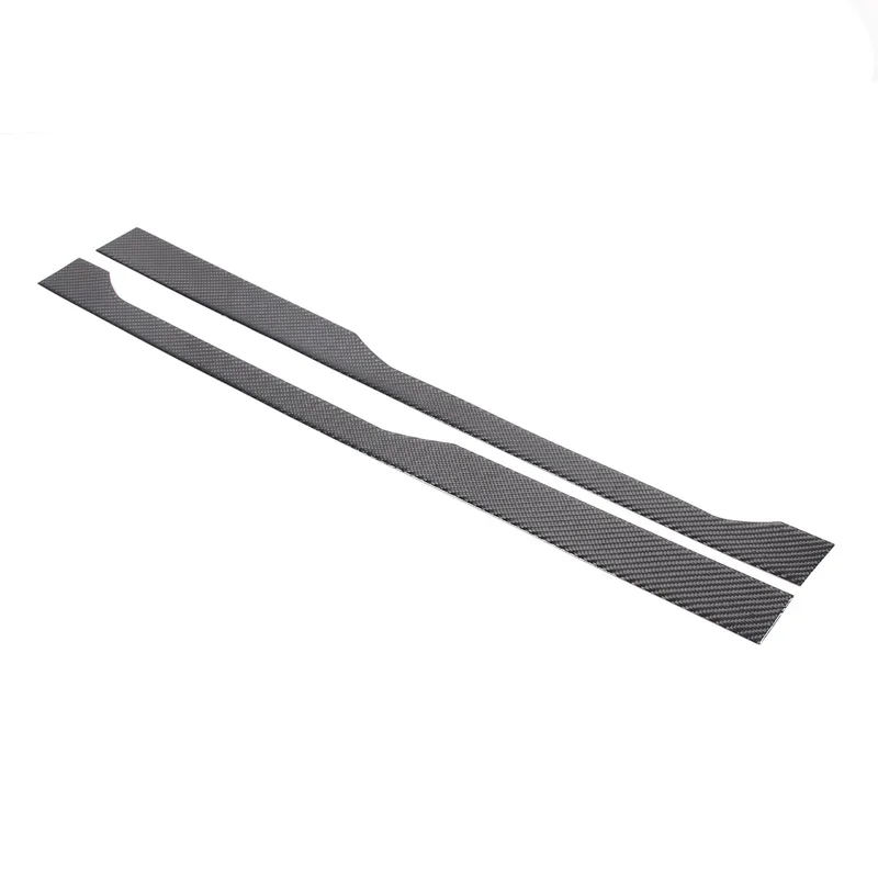 For Mazda MX-5 2016-2023 Soft Carbon Fiber Car Built-in Door Sill Welcome Pedal Protection Trim Sticker Car Accessories