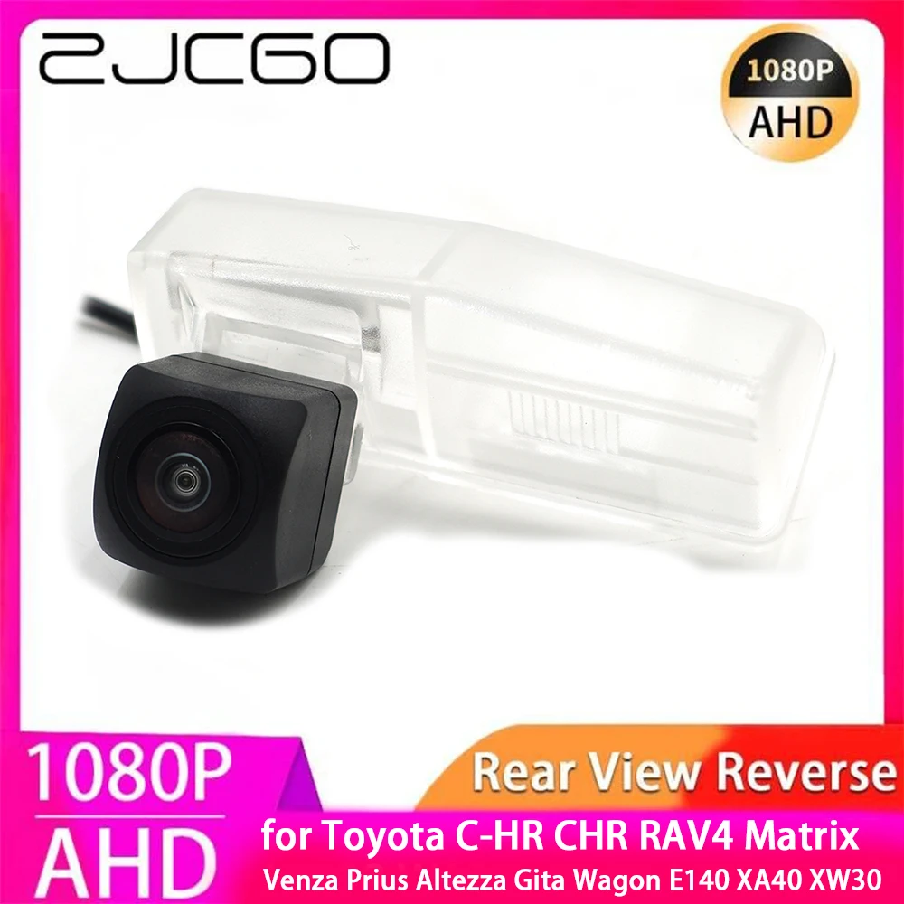 AHD 1080P Parking Back up Car Rear View Camera for Toyota C-HR CHR RAV4 Matrix Venza Prius Altezza Gita Wagon E140 XA40 XW30