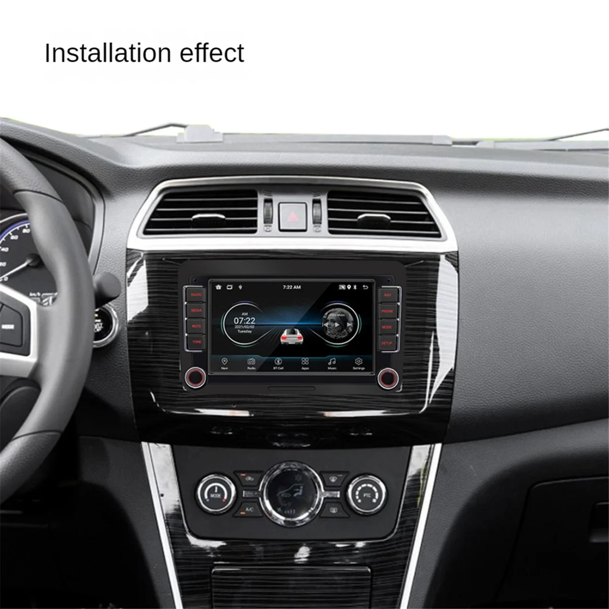 Pemutar Multimedia Radio mobil, untuk VW Passat B7 B6 Golf Touran Polo Tiguan Jetta 2 Din Android 11 Carplay DVD GPS,1 + 32