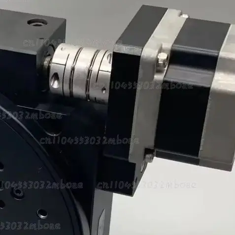 Suitable For  Y200RA200 precision electric rotary table hollow electric control table stepping R axis 360 ° turntable table no m