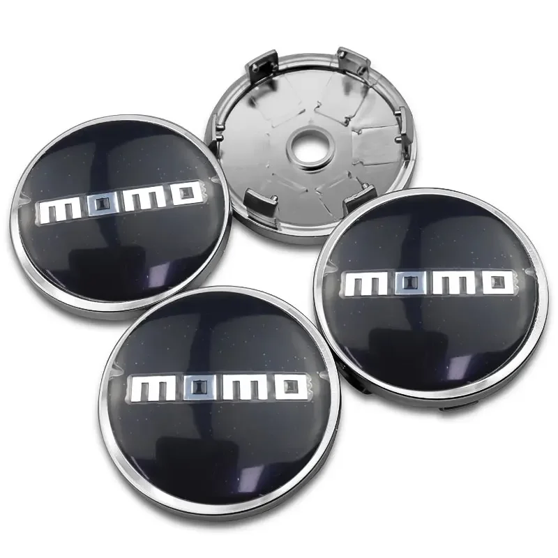 

4pcs/set Universal 60mm MOMO Emblem Car Wheel Center Cap Hub Covers Badge For Audi Ford BMW Mercedes Benz Subaru