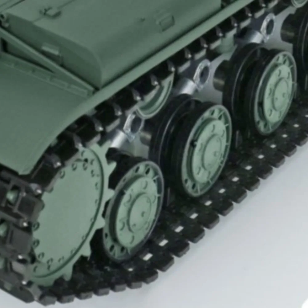 

Henglong 1/16 Scale 7.0 Plastic Ver Soviet KV-1 TK-7.0 2.4G RTR RC Tank Model 3878 Green Toucan Toy Army Radio Car TH17461