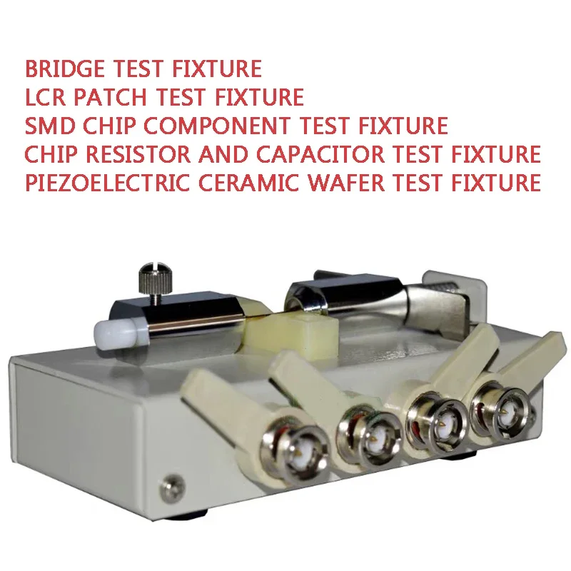 SMD Chip Component Ejector Test Fixture Piezoelectric Ceramic Chip Fixture New Lcr Bridge Test Fixture