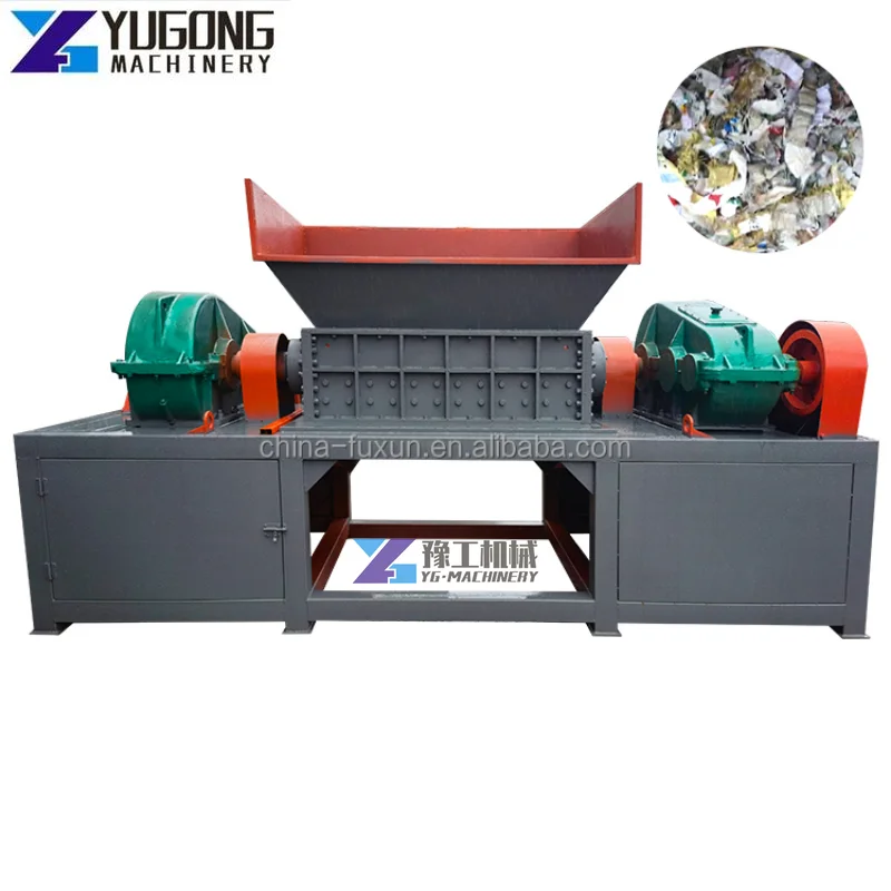 Plastic Crusher /wood/metal/waste/glass Paper Shredder Plastic Grinder Machine Scrap Metal Shredders