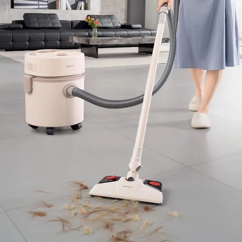 مكنسة أوكس الكهربائية المنزلية عالية الطاقة للاستصلاح الصناعي تنظيف مكنسة كهربائية صغيرة محمولة لشعر القطط #2