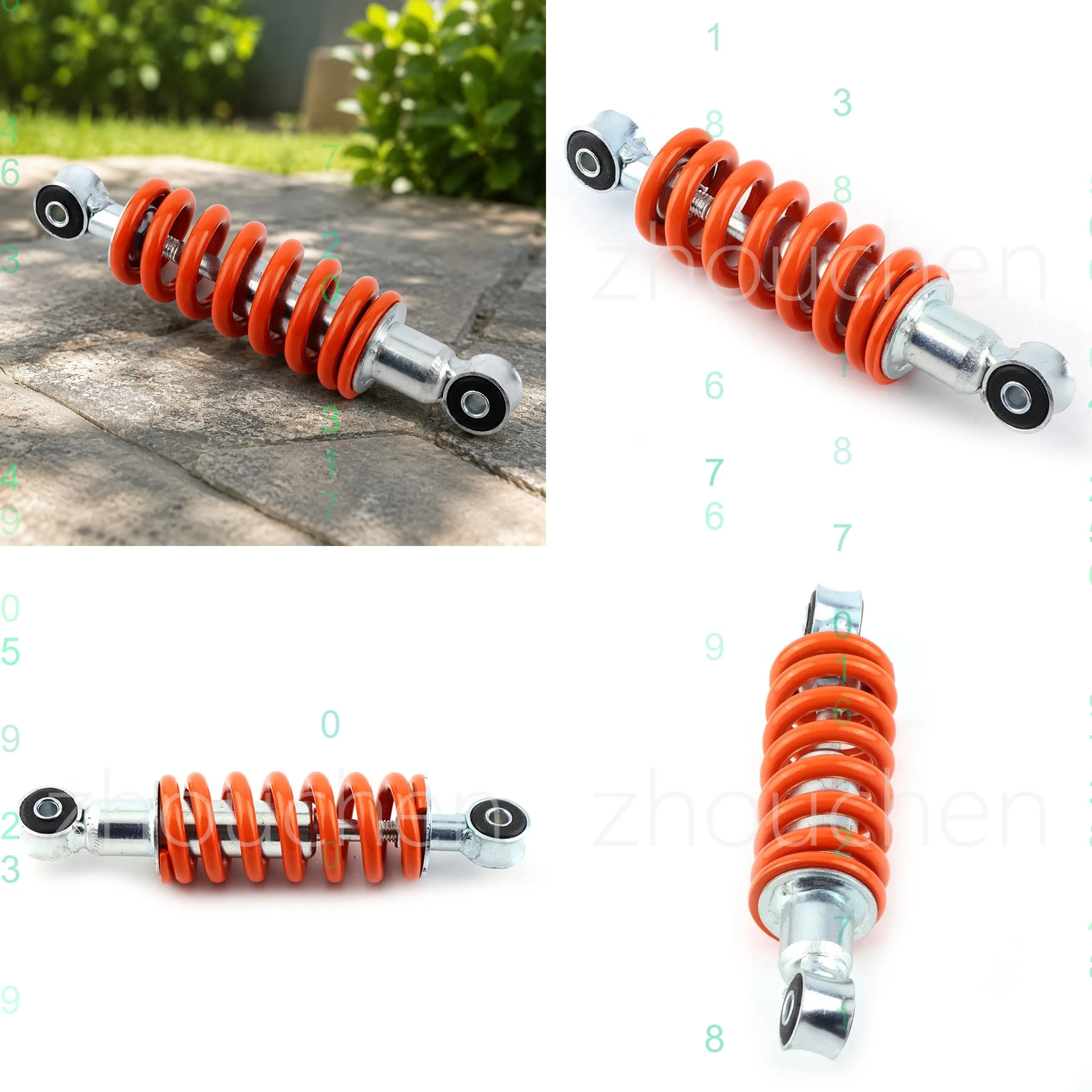 Motorcycle 190mm Rear Shock Absorber for Xiaoliya Off-Road Vehicle Electric Scooter