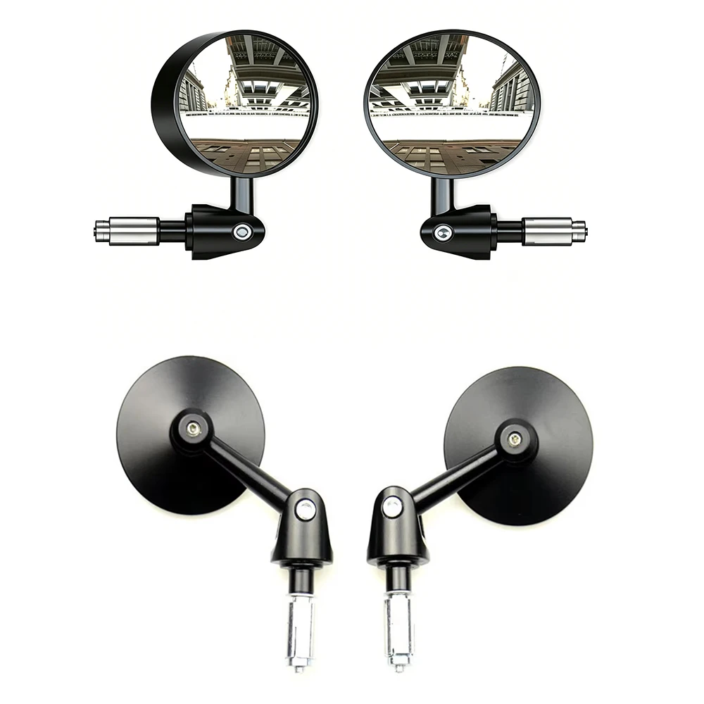 

Universal Motorcycle Retro Modification Handlebar Mirror Full Adjustable Folding Rear View Side Mirror Motorbike Decor Parts