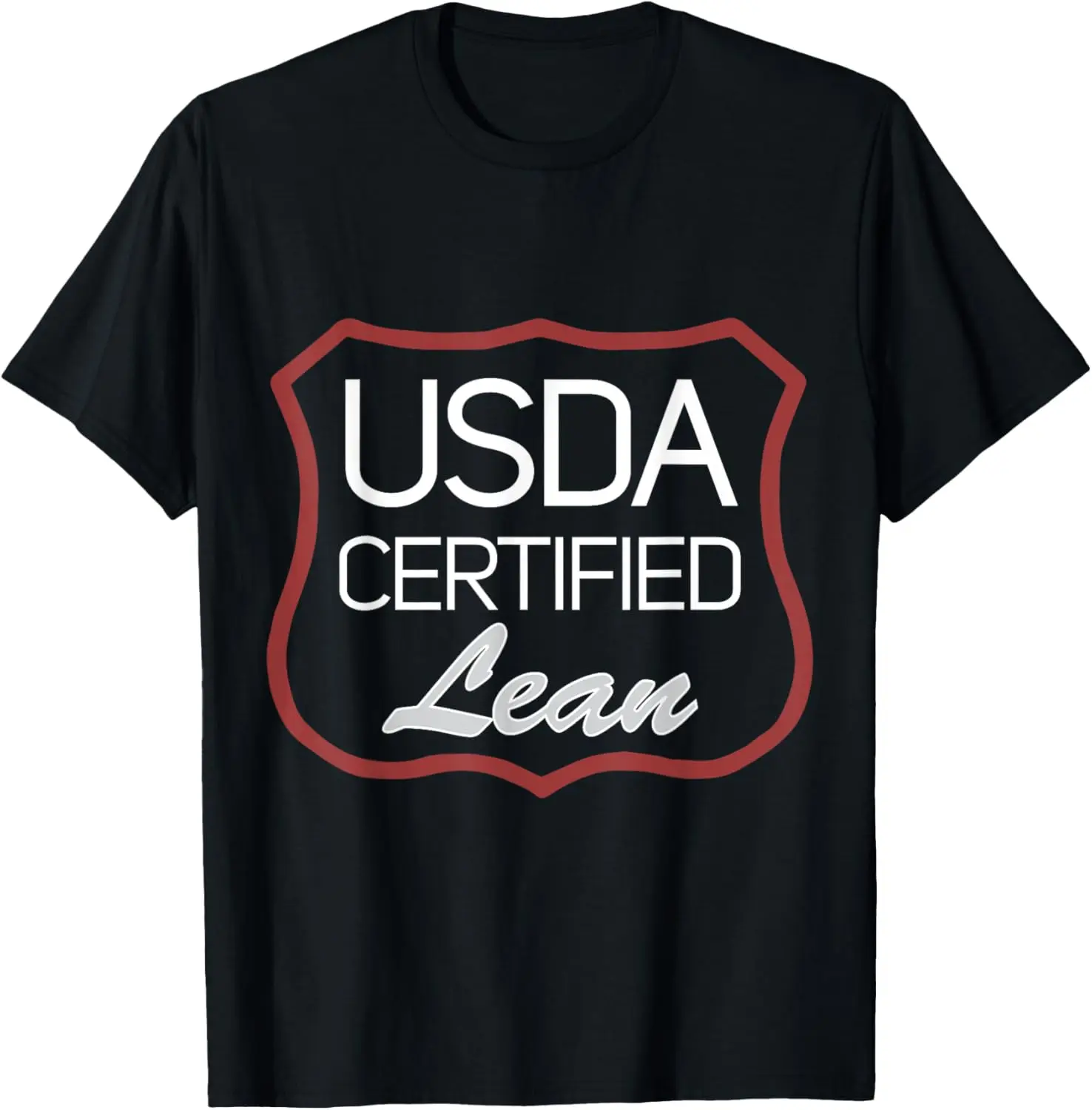 UDSA Certified Lean Fitness Logo T-Shirt