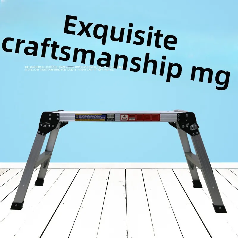 Step Stools & Step Ladders Kitchen Furniture Thickened Aluminum Alloy Portable Stepladder Durable Sturdy Household 2‑Step Stool