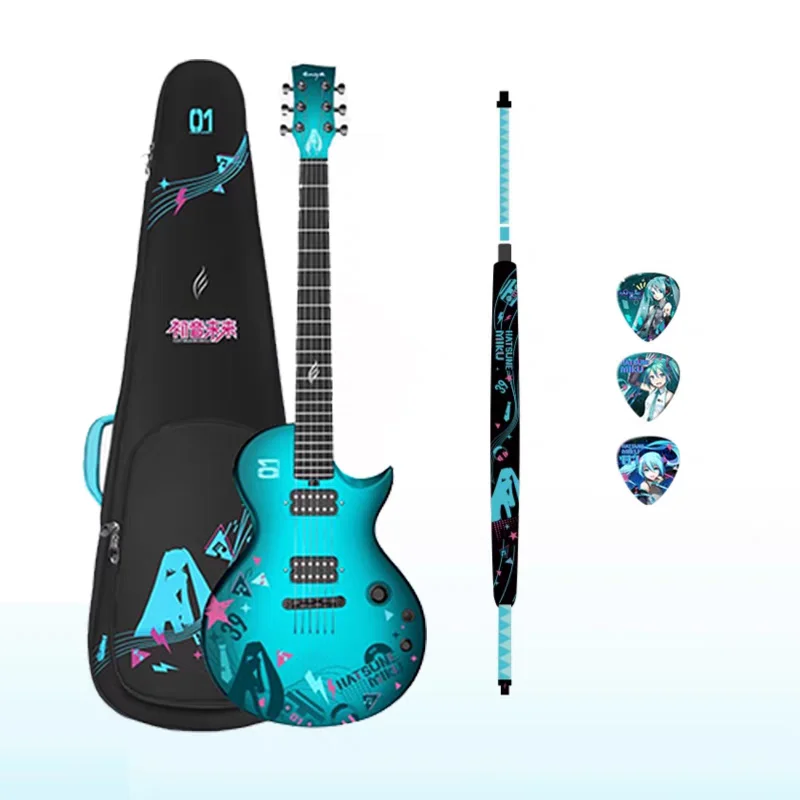 Guitarra Elétrica Enya-Smart Carbon Fiber, Enya Nova Go Sonic, Hatsune Miku Joint, Homens e Mulheres