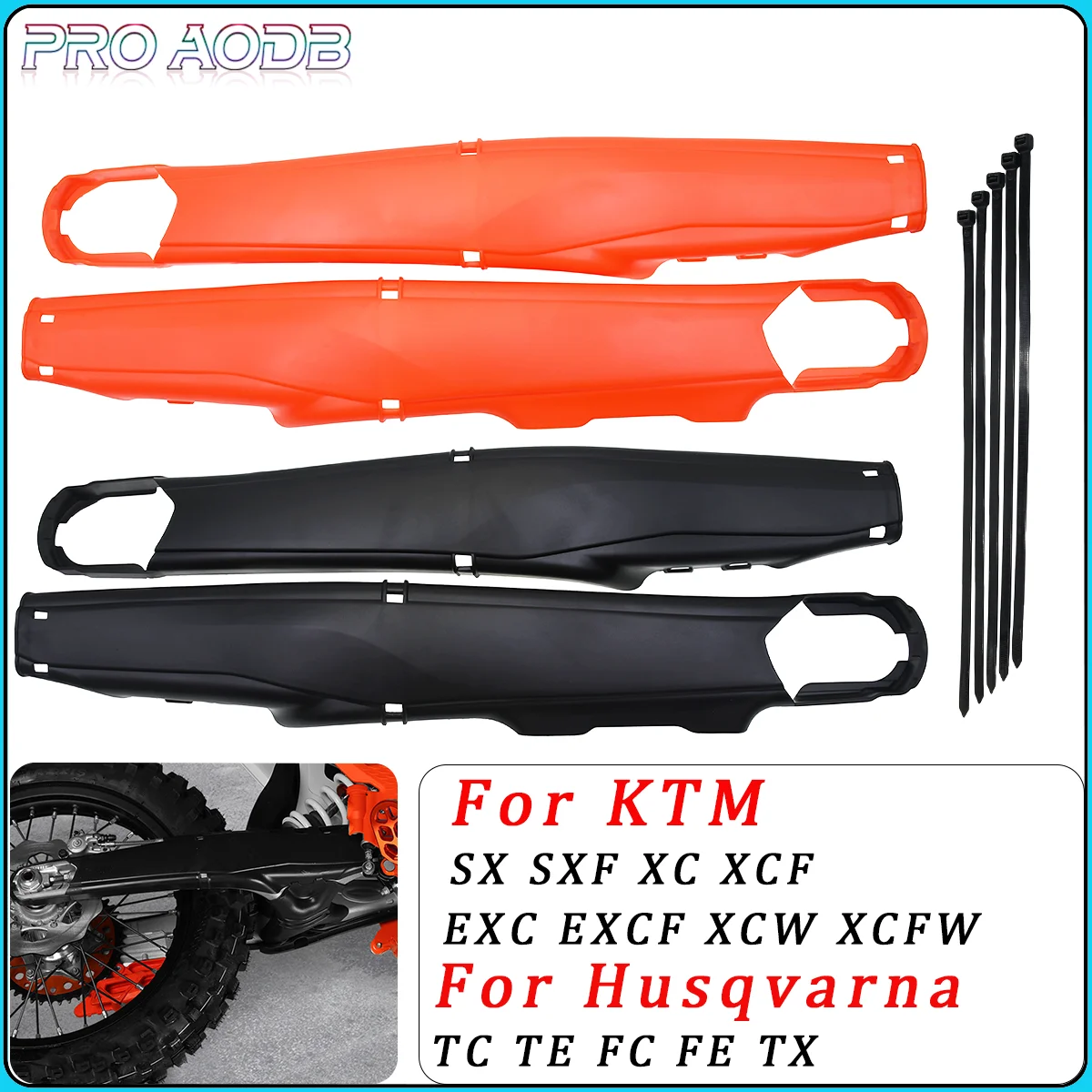 

2023-2024 Motorcycle Swingarm Swing Arm Protector Cover For KTM EXC EXCF XCW SX XC SXF Husqvarna TC TE FE FC TX GASGAS MC EC