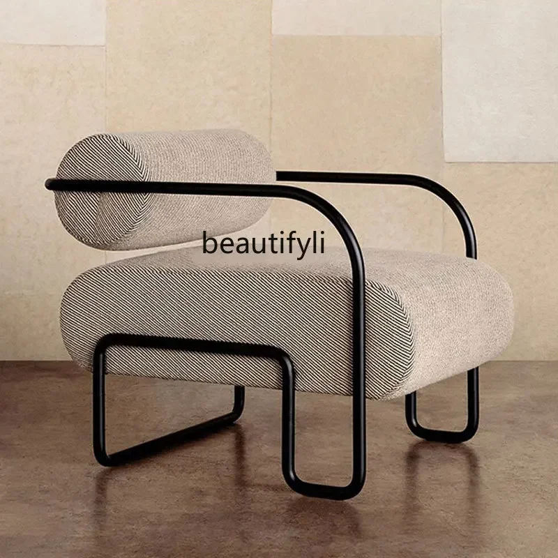 

Light Luxury Comfortable Single-Seat Sofa Chair Minimalist Model Room Art Villa Leisure Chair