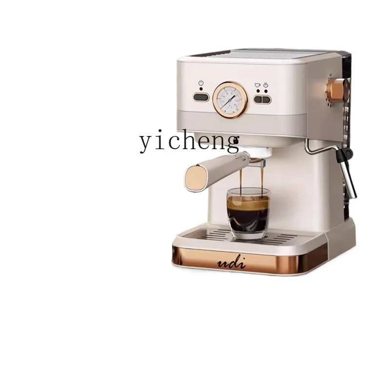 

ZK Coffee Machine Household Small Semi-Or Full-Automatic Office Extraction Steam Foam Integrated High Pressure Coffee