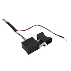 Power Tool Parts Workshop Equipment Speed Switch Brushless Replace Electric Drill Wrench Accessories For 2106/161/169 With Light