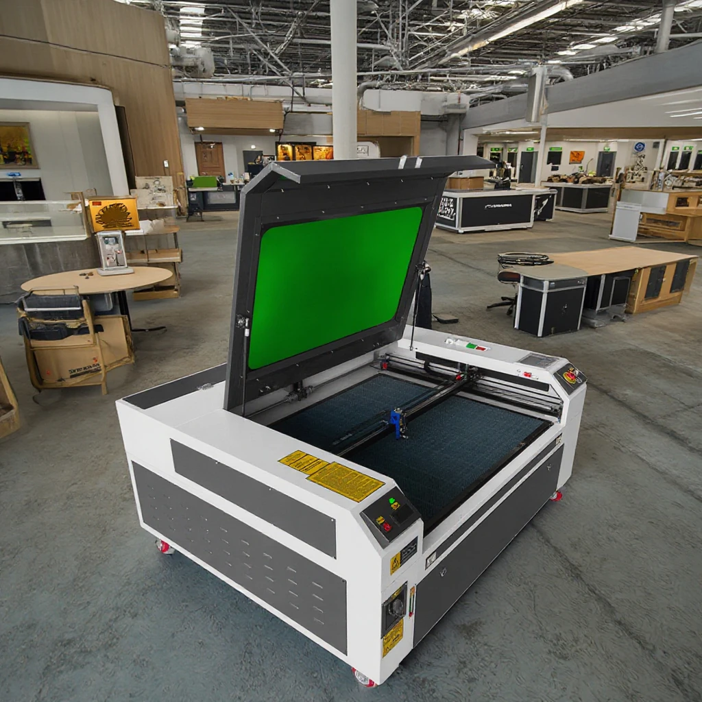 

High Quality CO2 Laser Engraving Machine For Factory Sale.