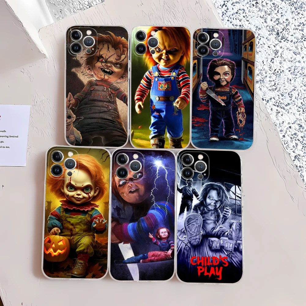 Classic Movie C-Childs-Play Phone Case Silicone Soft For Iphone 16 15 14 13 12 11 Pro Mini XS MAX Plus X Cover