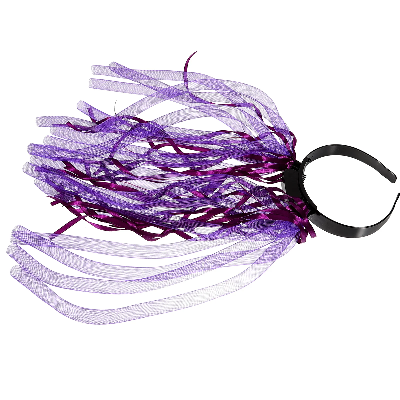 

Light Headband Horror Appearance LED Headgear Braid Hairband Non-woven Fabric Headdress Glowing Luminous Dreads Accessory