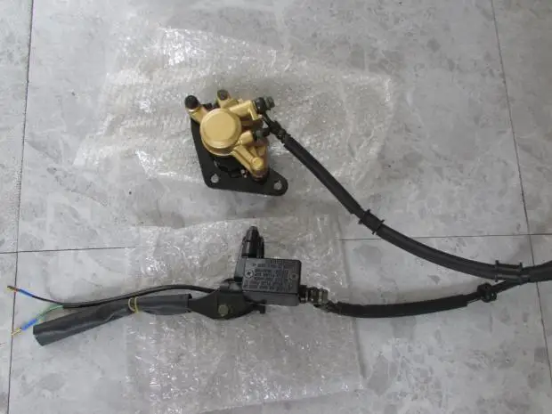Suitable for Linhai V Wu Ge Ge Yage ZY100T Flying Eagle, Qiao Ge JOG100 front disc brake up and down pump assembly