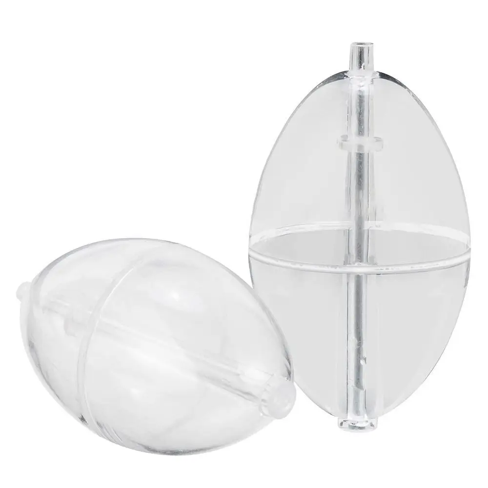 

Transparent Fishing Plastic Clear Surface Float Oval Vertical Transparent Oval Bubble Float Highly Sensitive Floodability