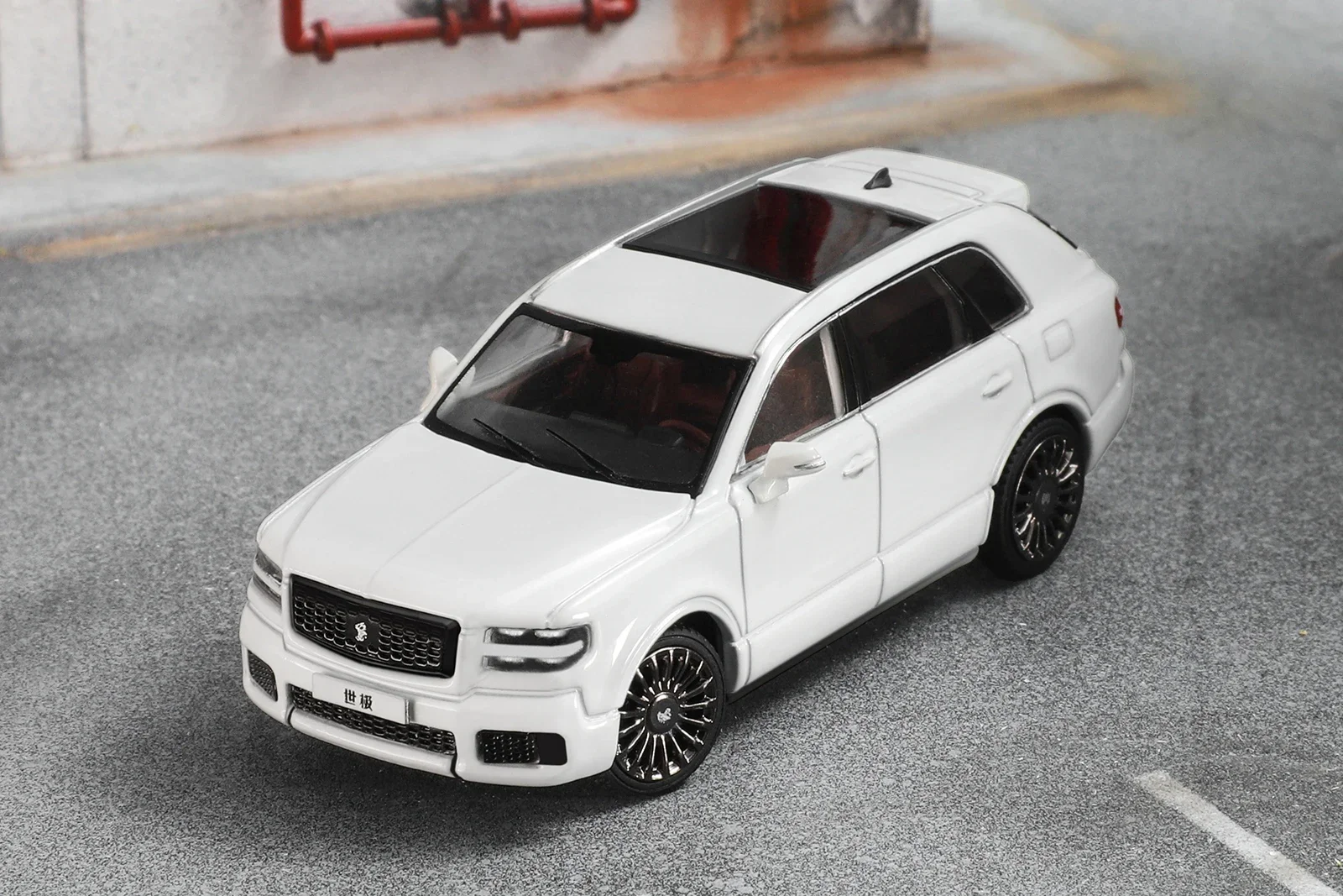 GCD 1:64 Century Black /White /Silver /Model car