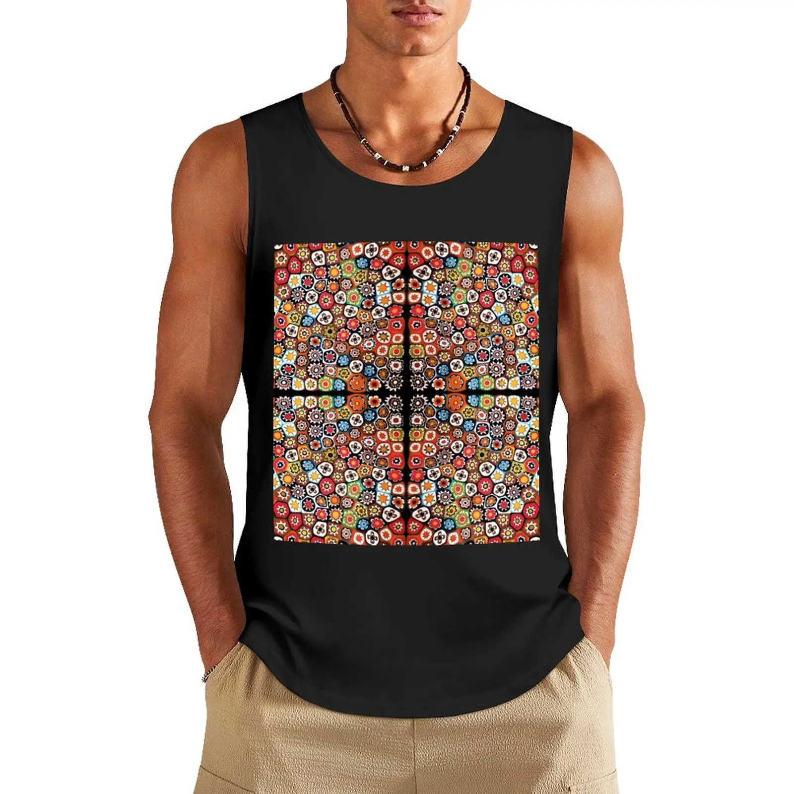 MURANO Mille Fiori - 1000 flowers, collage Tank Top quick-drying t-shirt gym training accessories t shirt gym