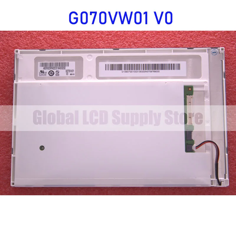 G070VW01 V0 7.0 Inch LCD Display Screen Panel Original for AUO Brand New and Fast Shipping Before 100% Tested