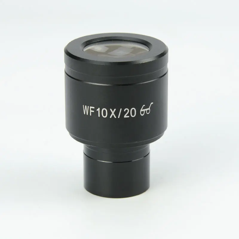 WF10X 20mm Biological Microscope Eyepiece 23.2mm Caliber High Eye Point Wide Field Ocular Lens Microscopio Accessories