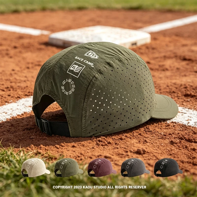 Short Brim Quick-Drying/' Mesh Baseball Cap ''Breathable Lightweight UV Protection Sunshade for Men Women Couples Outdoor Hiking