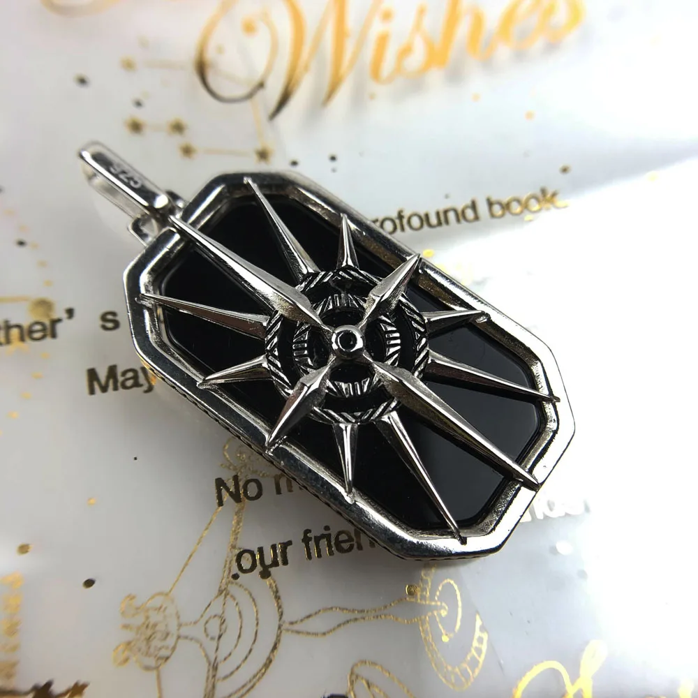 Pendant Skull Crown Cross of Life Ankh Scarab Karma Wheel Feather Lotus Tiger Maze Ethnic Lizard Jewelry Gift For Woman Men 6