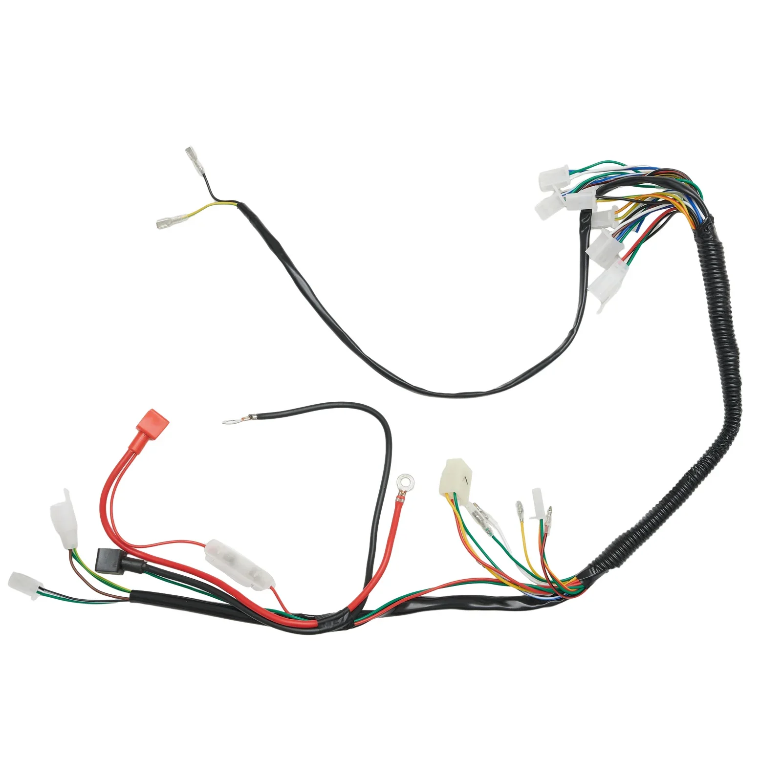 

High Quality Quad Wire Harness 18 Gauge Wire Accessories Harness 1pc 50/70/90/110cc/125cc Electric For Chinese ATV UTV