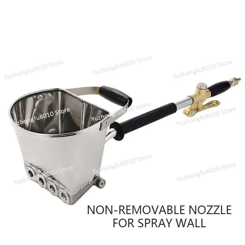 New Type Pneumatic Cement Mortar Spray Gun Special Putty Spraying Machine For Roof And Wall Multifunctional Plaster Funnel G