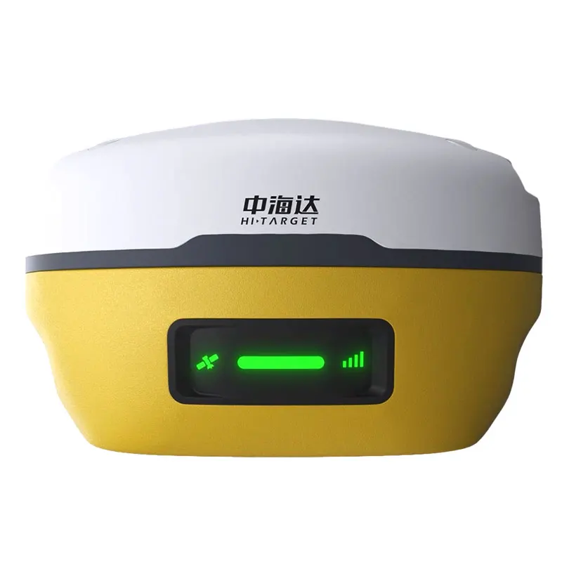 HI-TARGET V5 Laser Dual-Camera RTK GNSS Receiver With IP68 Rating 1408 Channels 4G/5G Network For Project GPS Lofting