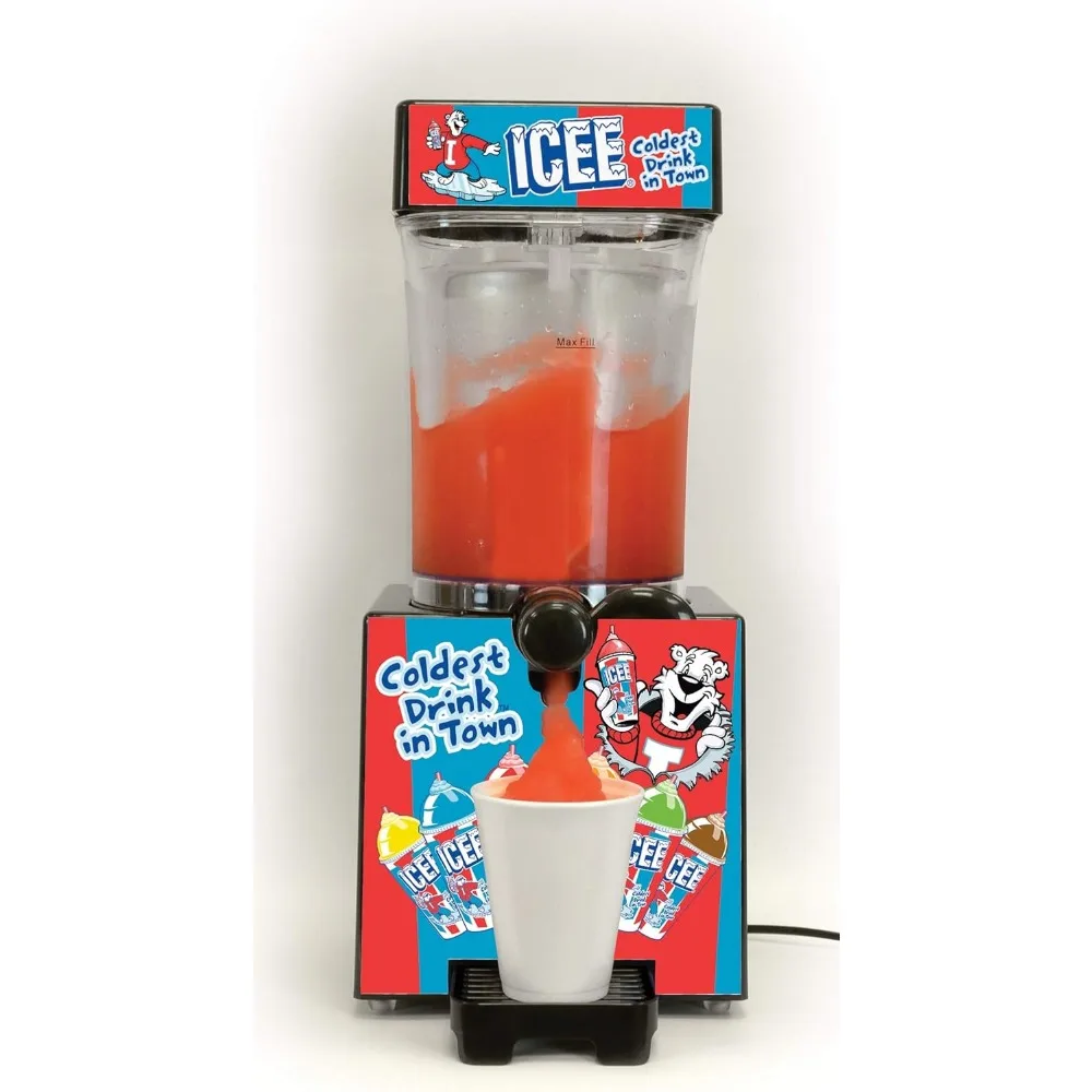 Genuine ICEE Brand Counter-Top Sized ICEE Slushie Maker - Spins Your Pre-Chilled Ingredients with Your Ice into ICEE Slushies!